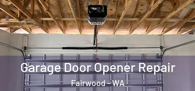  Garage Door Opener Repair Fairwood - WA