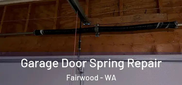  Garage Door Spring Repair Fairwood - WA