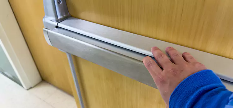 Installing a Push Bar on a Door Fairwood